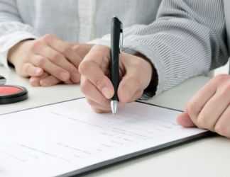 ご成約・契約業務イメージ写真